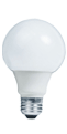 9 Watt G25 Globe 2700K - Prolume