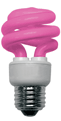 9 Watt Springlamp Soft Pink TCP #28909SP