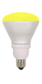 Halco #109062 15 Watt R30 Yellow Compact Fluorescent Reflector